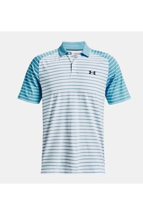 Erkek UA Iso-Chill Chill Mix Stripe Polo - 1370092-481