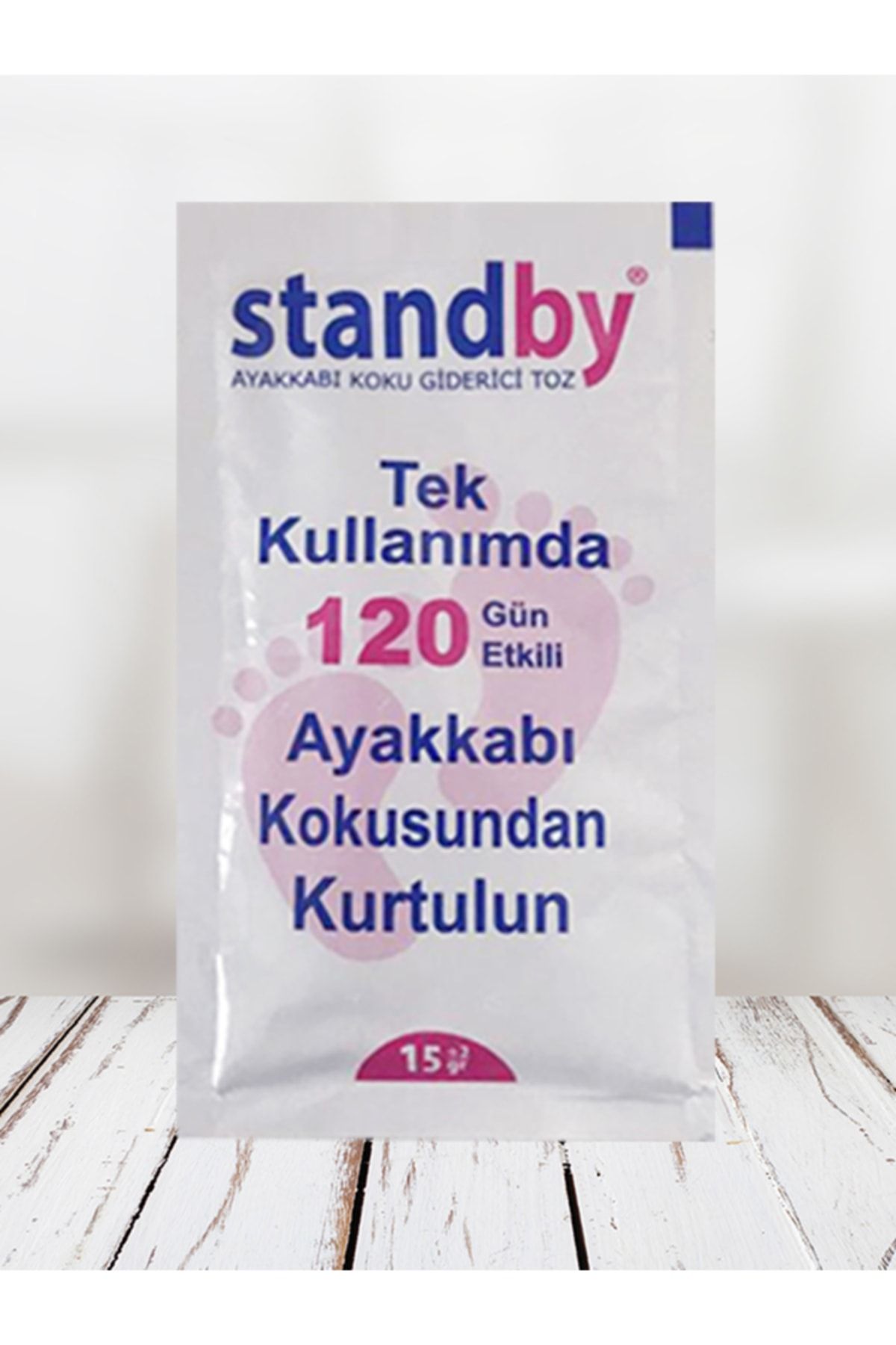 از بین برنده بوی بد پا 60 عددی موثر برای 120 روز Standby