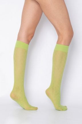 Desenli Dizaltı Çorap Arleta CRS1A230-000165