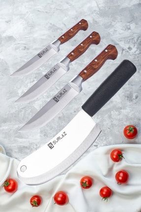 Sürmene Mutfak Bıçakları 4'lü Set GTR-2281