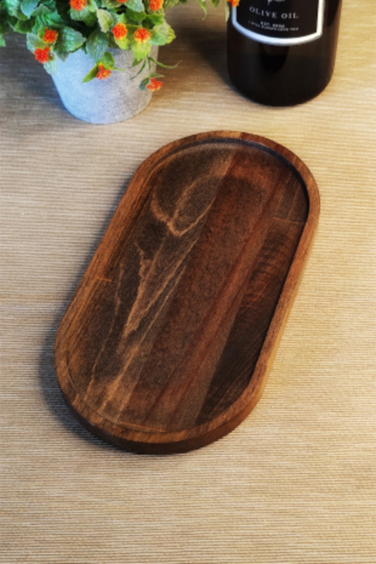 KHAKMA Yeni Doğal Ahşap Yağdanlık & Sirkelik Standı Ovk-stant