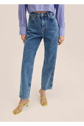 MANGO Woman Y&uuml;ksek Belli Tapered Jean