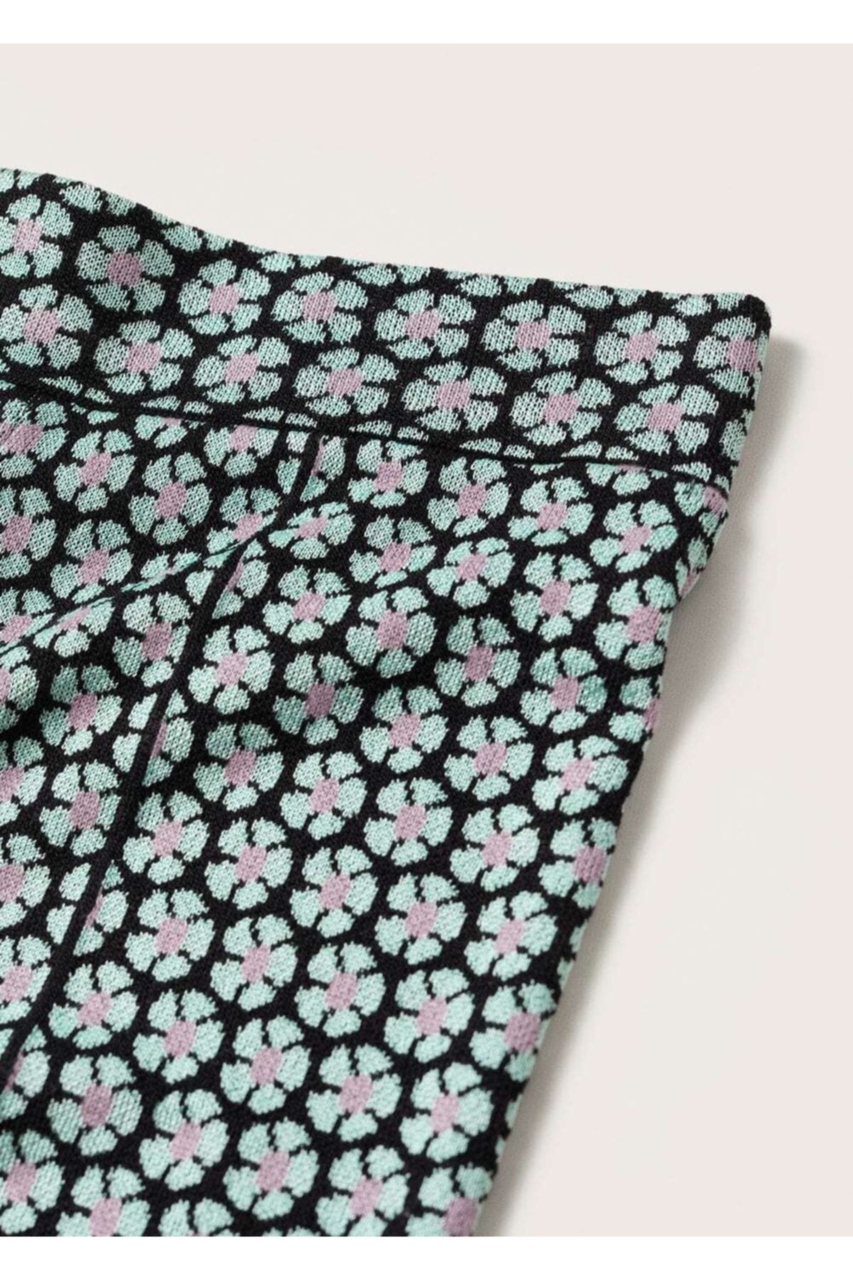 MANGO Woman-Retro Patterned Shorts 8