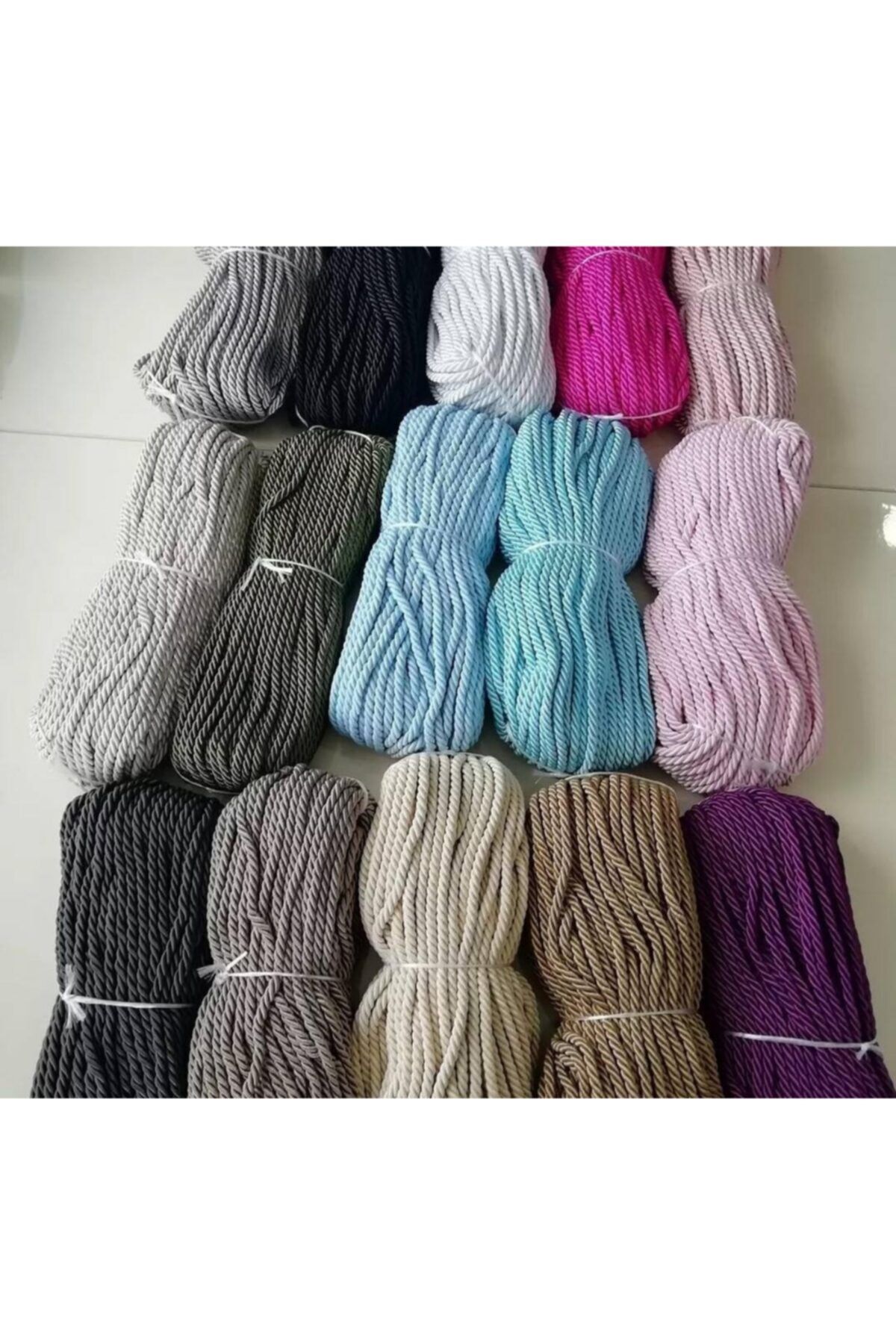 Kordon Halat Ip 50 Mt 8mm Açık Gri