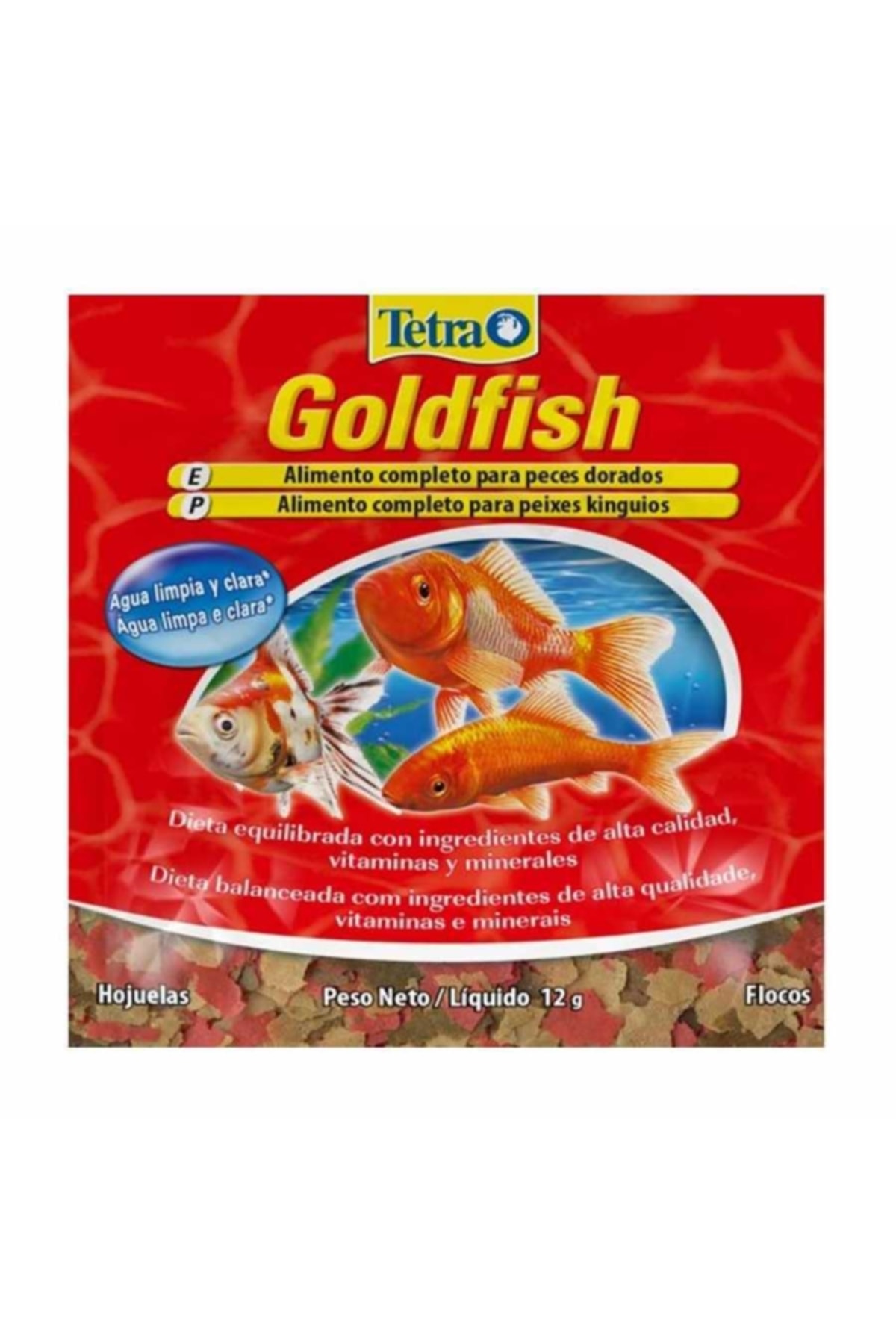 Tetra Goldfish Akvaryum Japon Balığı Yemi 12 Gr