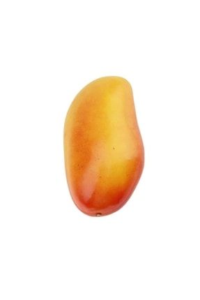 Yapay Meyve Mango Fruit Tropik Meyve 12*7cm 1adet meyve1