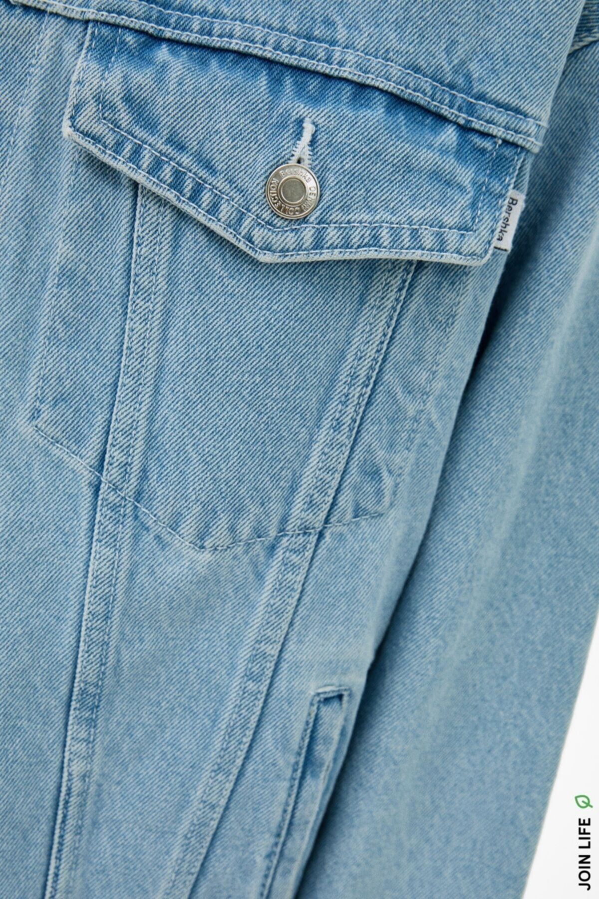 Bershka Oversize Denim Ceket CE6750