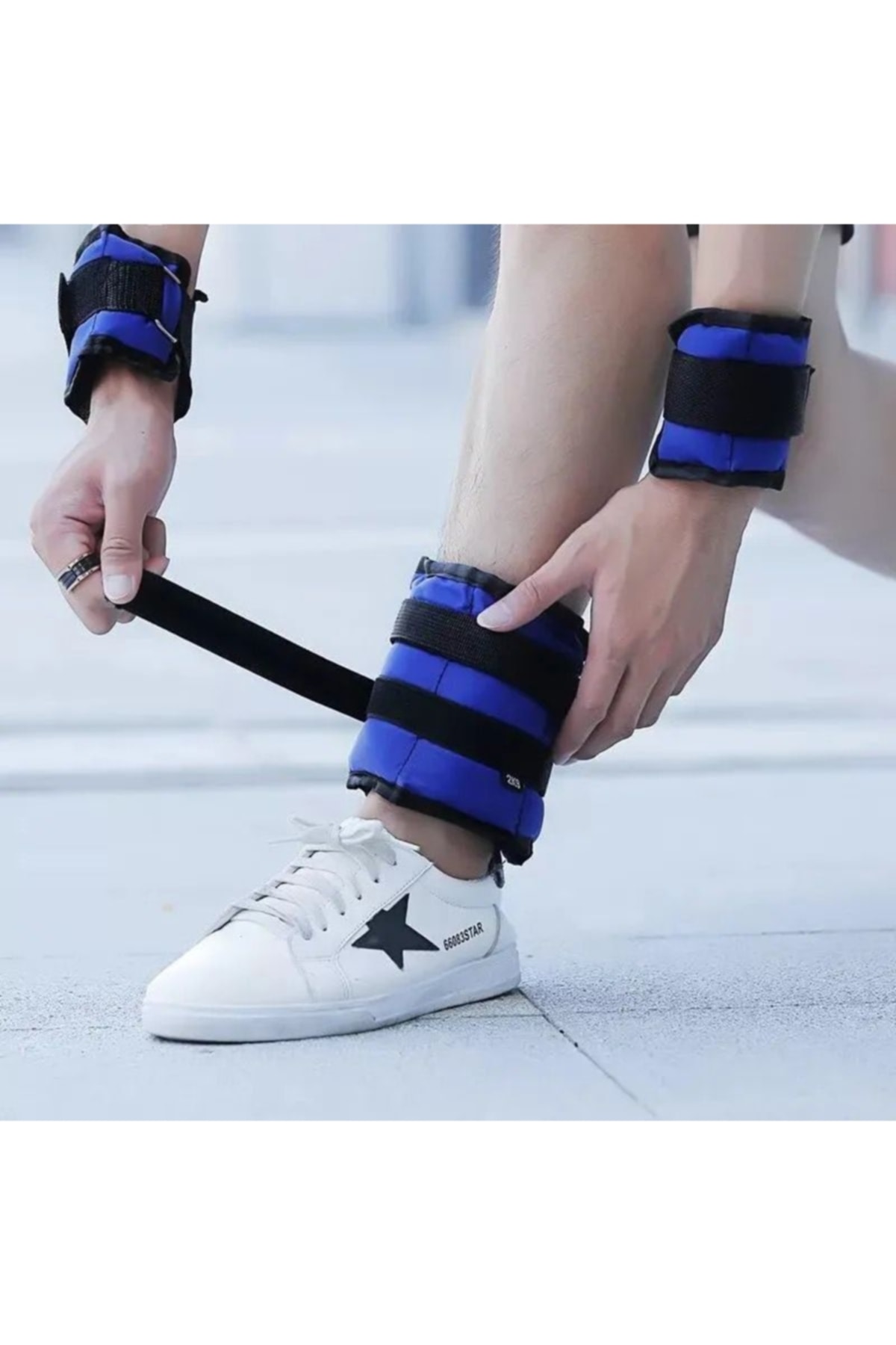 Leyaton El Ayak Bilek Kas Güçlendirici Ağırlık 1 Çift ( 500gr X2 ) 1 Kg Özel Çantalı