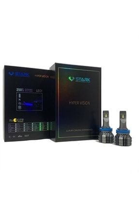 Stark Hyper Vision Csp Led Xenon H16 Mini Led Ampul Takımı Uyumlu HYPRH16KS