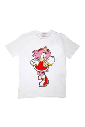 Sonic Girl Çocuk Tişört Amy Rose TTSON04CT
