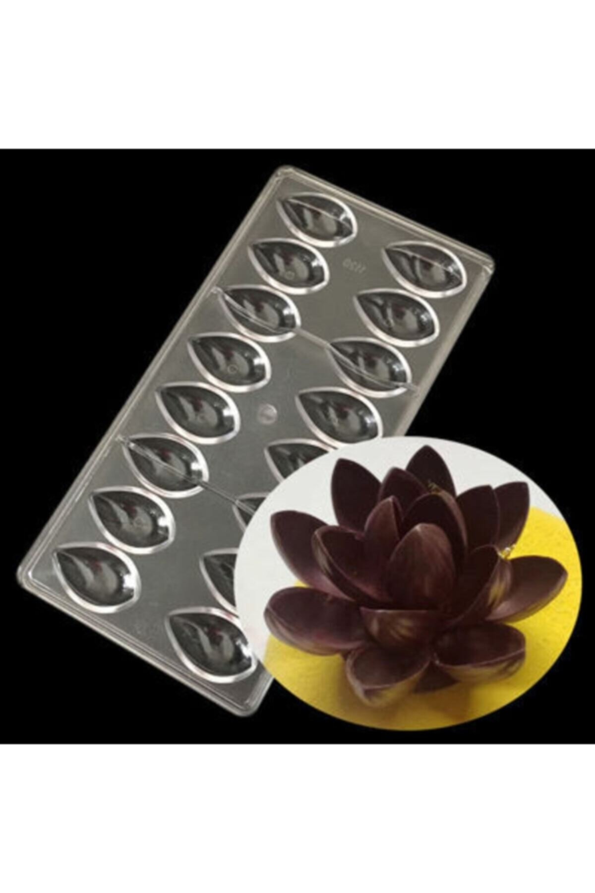 PASTRY PLANET Polycarbonate Chocolate Mold Drop