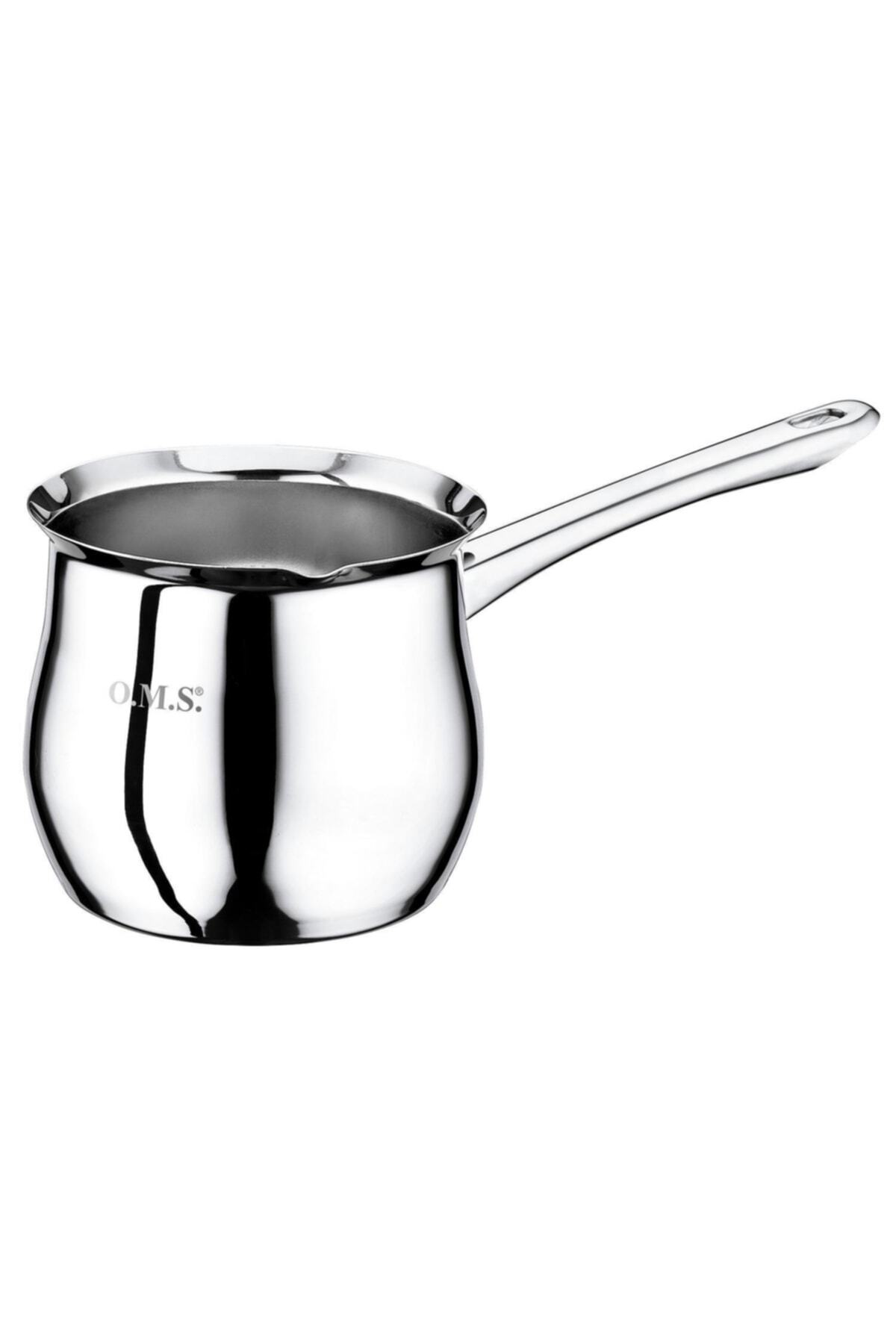 OMS Çelik Cezve No: 8 Sade 7016.8sade