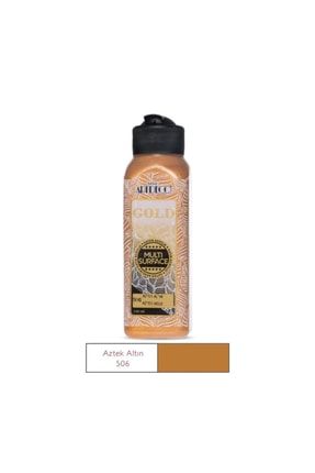 Gold Multi Surface Akrilik Boya 140 Ml. 506 Metalik Aztek Altın CMP-CN-TKLHB-HB-AKRLKBYA-506