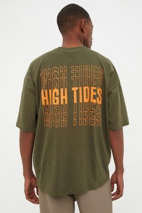 Haki Erkek T-Shirt TMNSS21TS1698