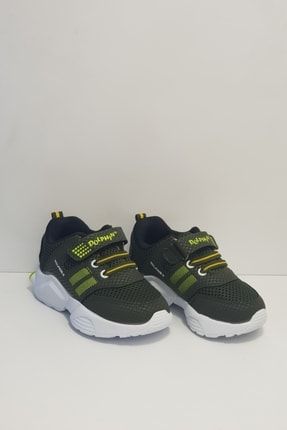 Yeşil - Işıklı Çocuk Spor Ayakkabı 081081