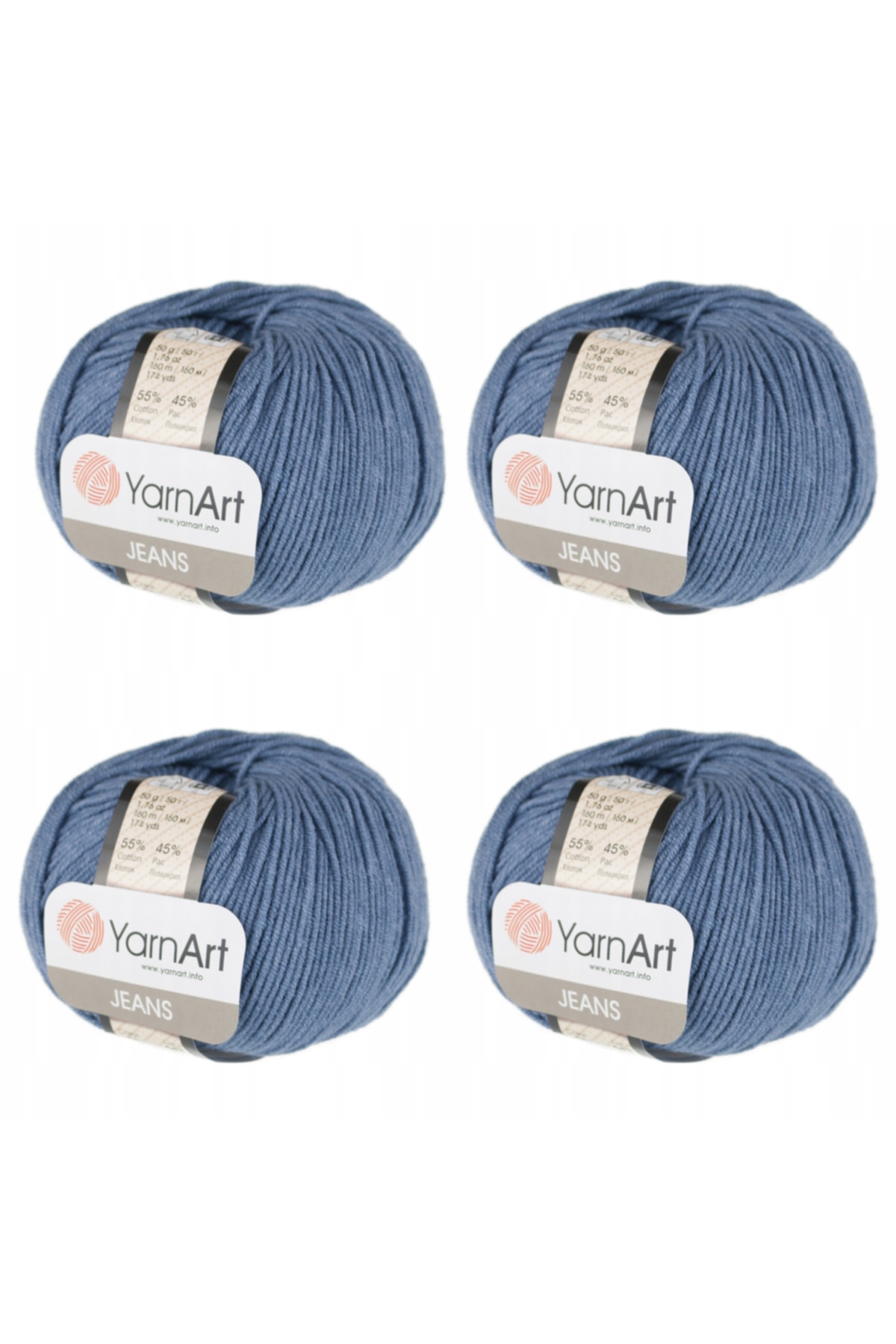 Jeans 68 4-Pack Amigurimi Baby Rope