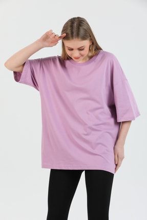 Lila Sade Oversize T-shirt CT0034T