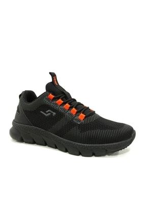Siyah Turuncu Sneakers Bağcıklı Spor Ayakkabı 1803050377
