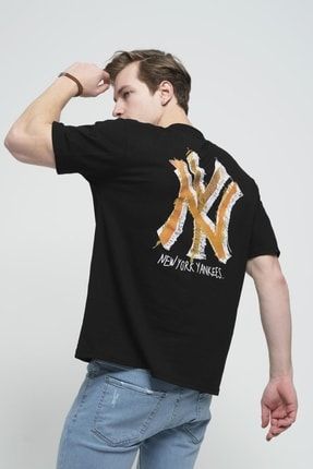 Newyork Yankees Oversize Erkek Tshirt ftxnyankess