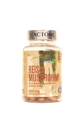 Vitamin Reishi Mushroom 60 Kapsül 650 Mg 7426984561079