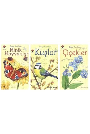 Doğa Kartları 3 Kart Set- Minik Hayvanlar- Kuşlar- Çiçekler 9573903396549