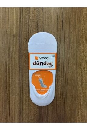 Unisex Beyaz Modal 6'lı Dikişsiz Babet Çorap UNIMODBT6