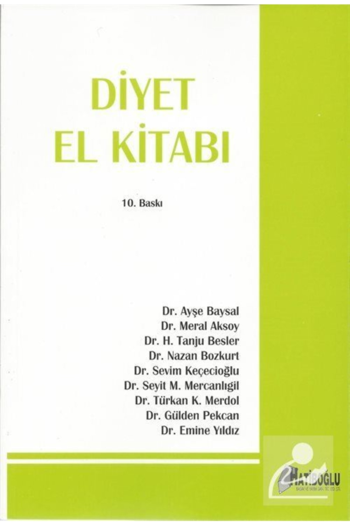 Hatiboğlu Yayınları Diyet El Kitabı Ayşe Baysal 2008 5.baskı