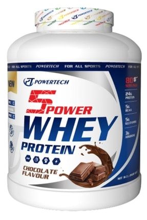 5power Whey Protein 2400 Gr Çikolata Aromalı Protein Tozu. whey2400c