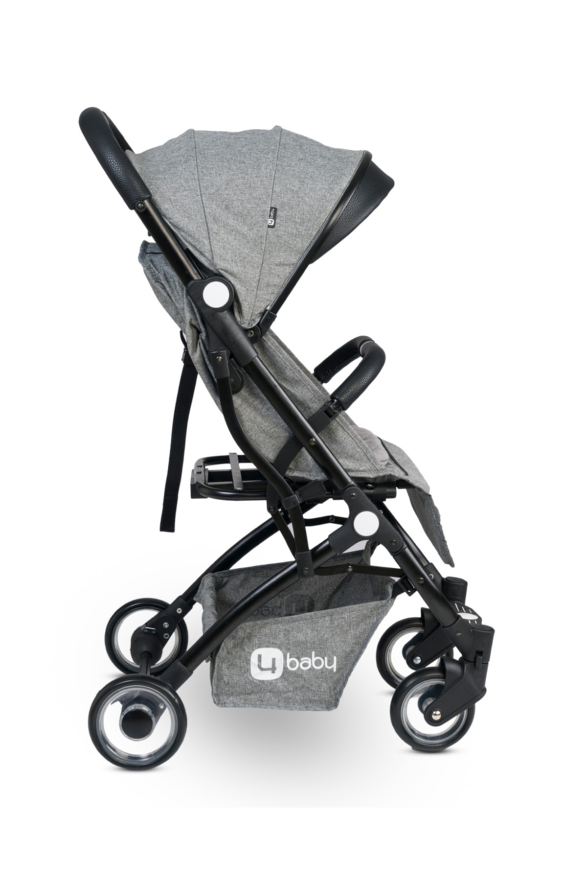 4 Baby Ab380 Drone Siyah Kabin Bebek Arabası Gri fotoğrafı 5 (önizleme)