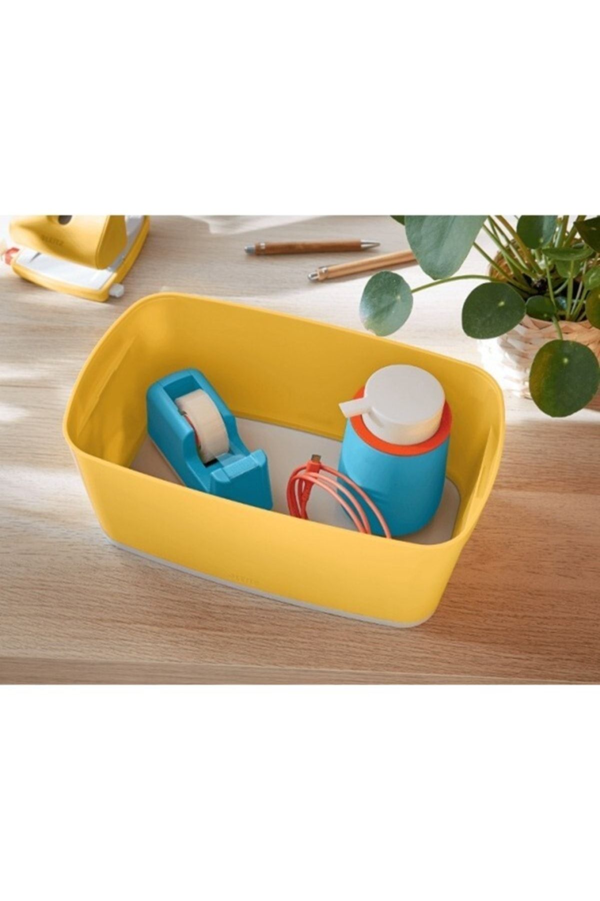 Leitz-Mybox Cozy Small Storage Box with Lid - Yellow52634019 3