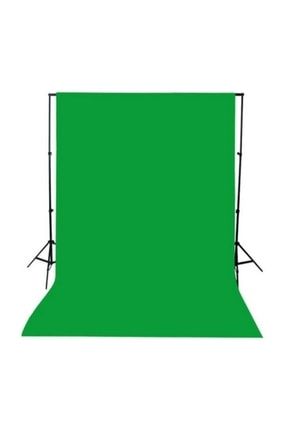 Chromakey-green Screen- Greenbox Yeşil Fon Perde(3x6 M) + Fon Standı 3X6YESILF