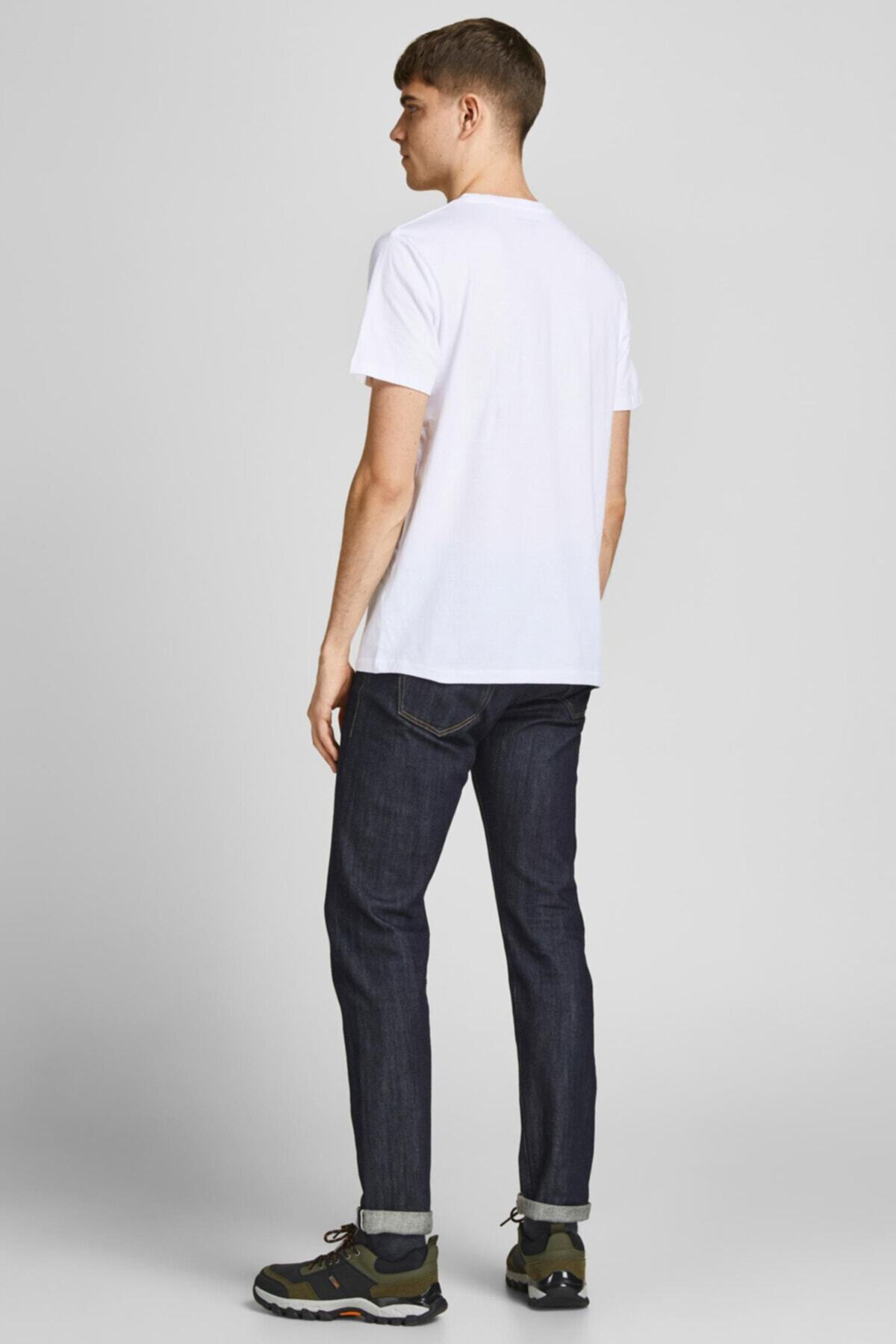 تیشرت مردانه اسلوگان بند دار | جک اند جونز Jack & Jones 12205503 - تصویر 4