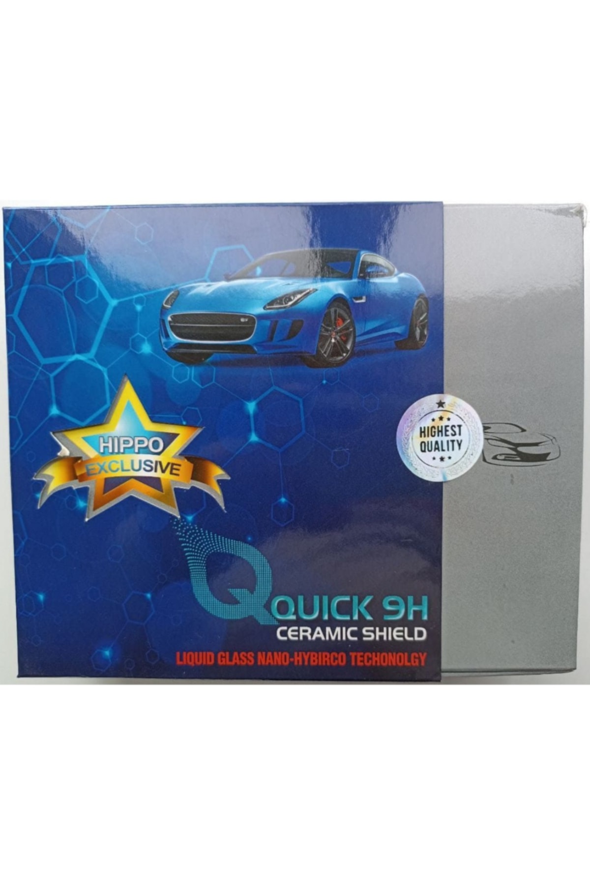 Ankanorm Hippo Quick 9h Nano Boya Kaporta Koruma Seramik Kaplama Oto Dış Koruma Leke Çizik Önleyici (50 ML)