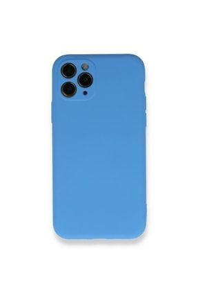 Iphone 11 Uyumlu Kamera Korumalı Içi Kadife Lansman Silikon Kılıf - Mavi ss11lans
