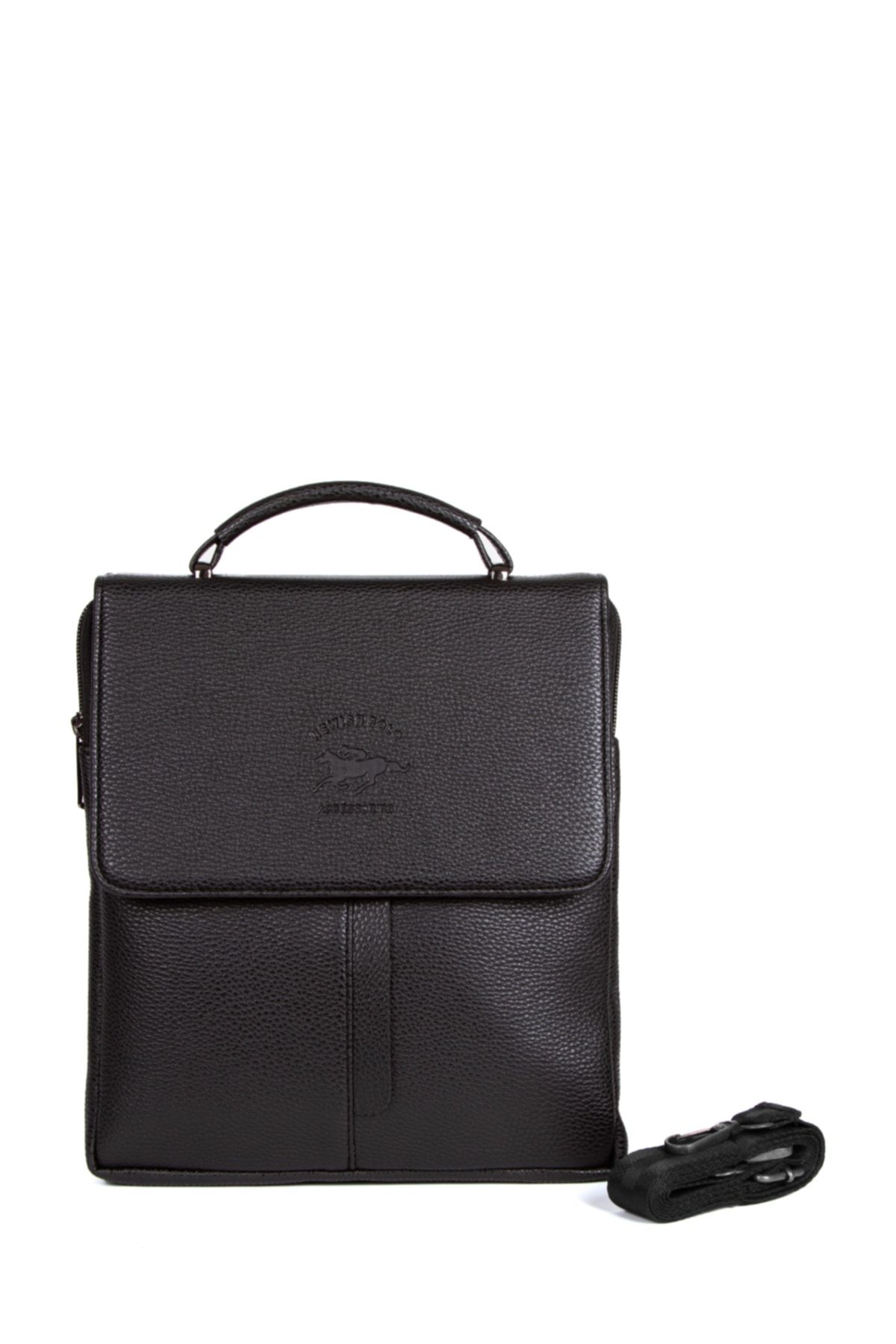 Polo men's leather shoulder bag clearance