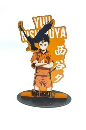 Haikyu Yuu Nishinoya Manga Karakter Ahşap Figür yuufig