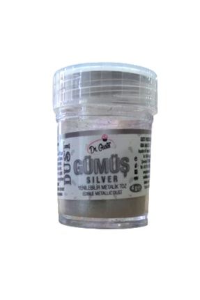 Dr Gusto Yenilebilir Gümüş Metalik Toz Yaldız Boya 4 Gr GP-2426
