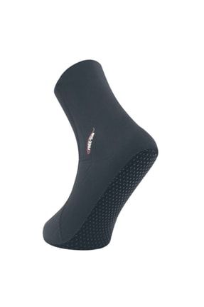 9mm Siyah Renk Jarse Havlu Kaymaz Tabanlı Dalış Çorabı CHV9