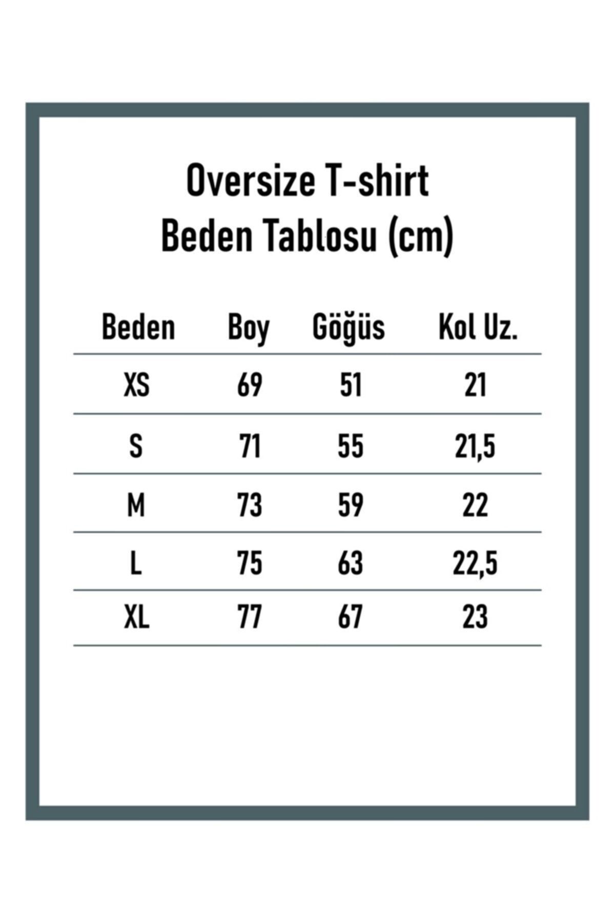 MODAGEN-Boston Printed Red Oversize Women's T-shirt 8