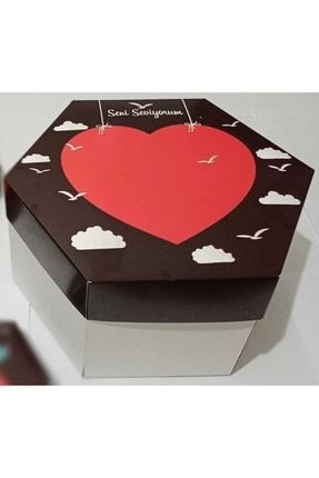 Çikolatalı Patlayan Kutu Cikolatalı Kutu