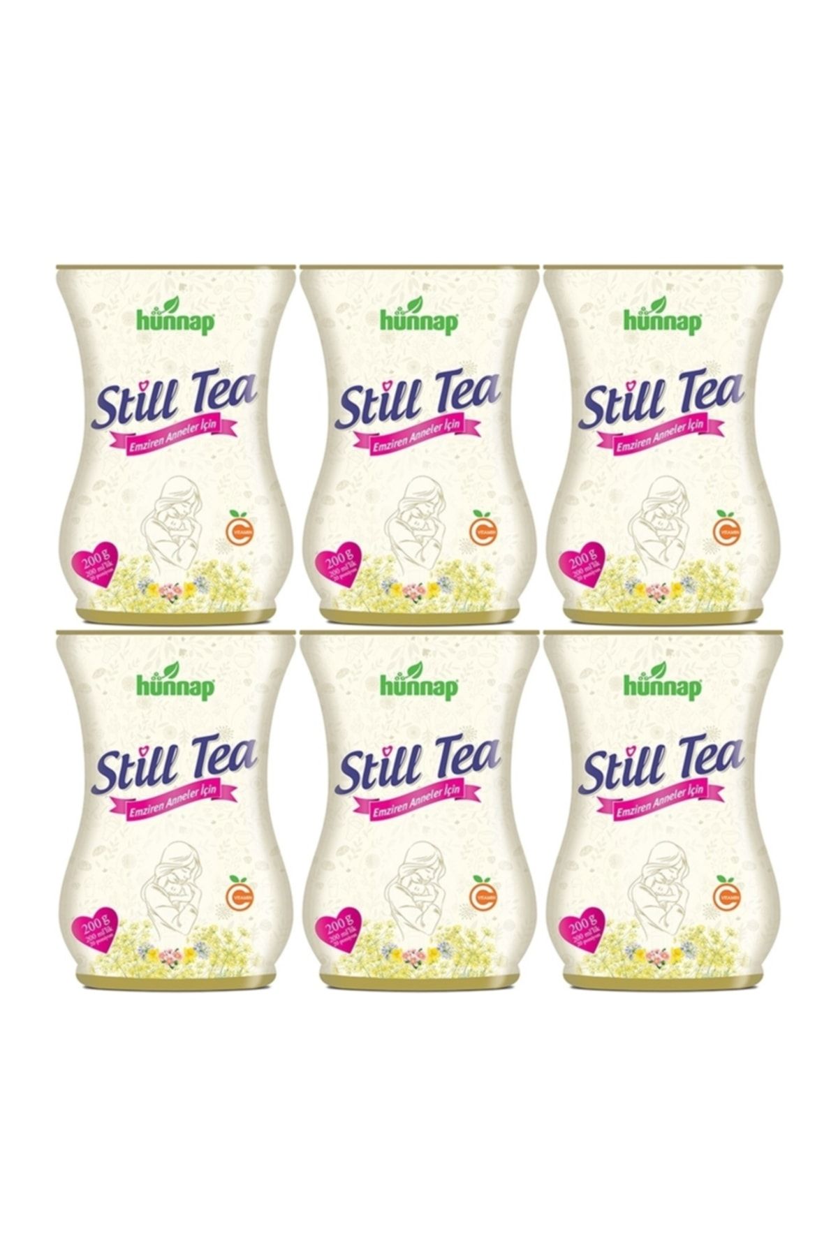 Hünnap Still Tea Emziren Anneler Için 200 gr X 6 Adet