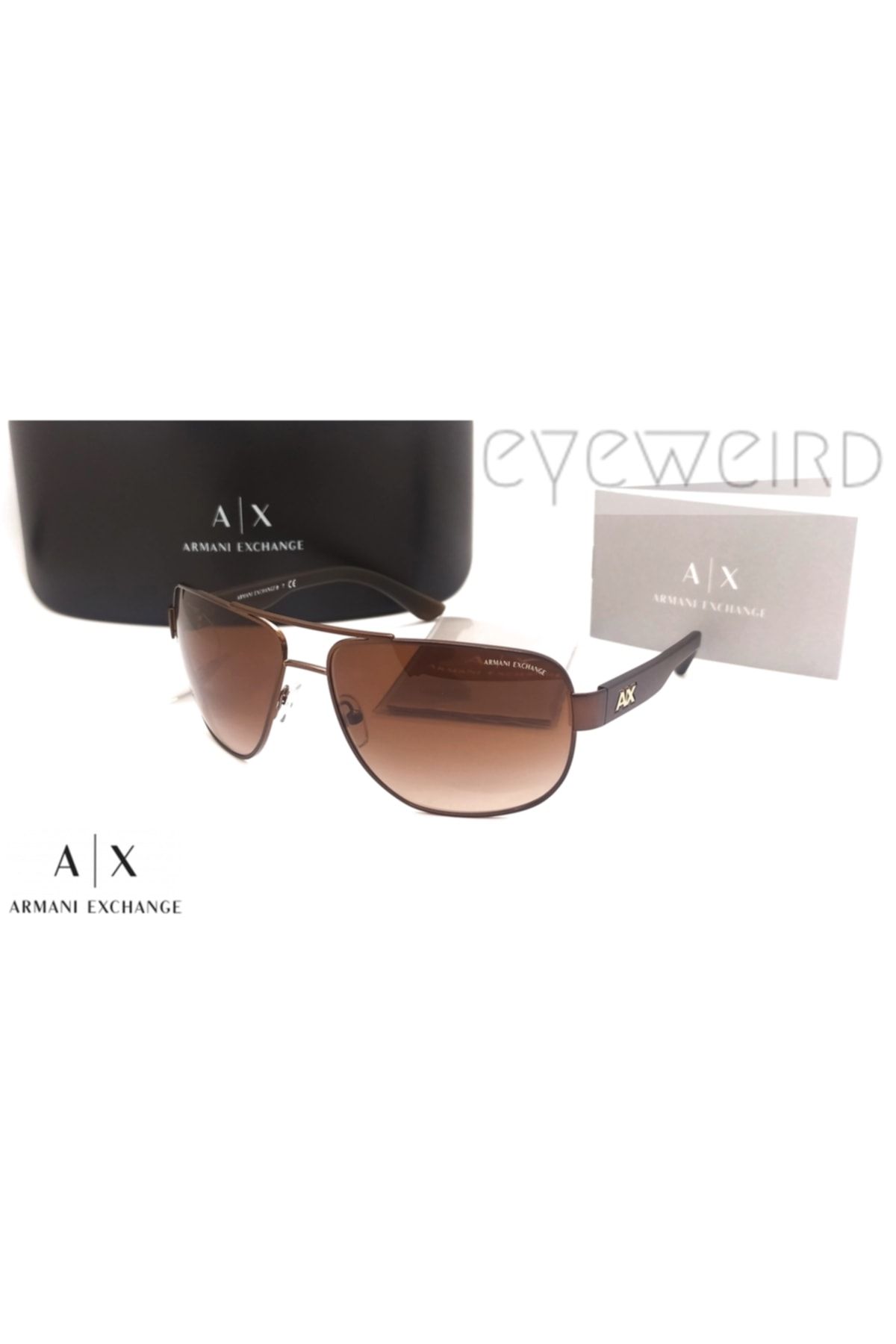 عینک آفتابی آرمانی اکسچنج EYEWEİRDARMANİ EXCHANGE AX2012-605813-62
