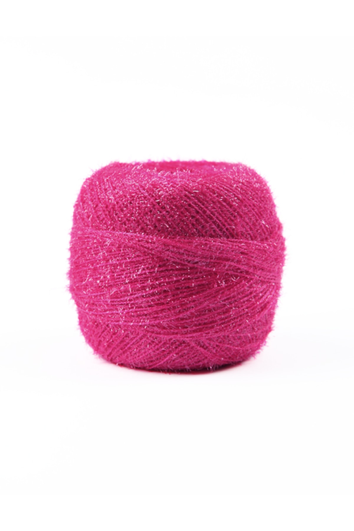 Hobisitesi Pırıl Simli El Nakış Iplikleri - Panç/punch Iplikleri - 25 gr - 200 Çilek Pembe