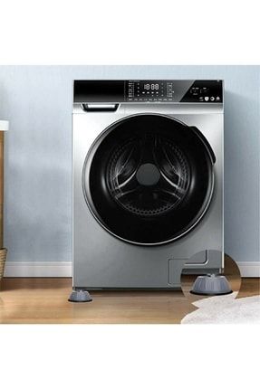 Beyaz Eşya Altlığı Ayağı 4 Adet Çamaşır Bulaşık Makinası Buzdolabı Yükseltici Titreşim Önleyici UYGBTO