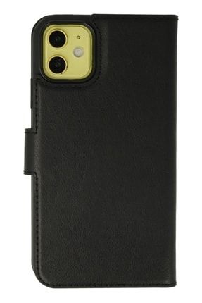 Uyumlu Iphone 11kılıf Cüzdanlı Şık Tasarımlı Kapaklı Kılıf - Siyah trend-s-plus-kapakli-kilif-iphone-11