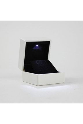 Işıklı Küpe Kutusu- Beyaz DA167