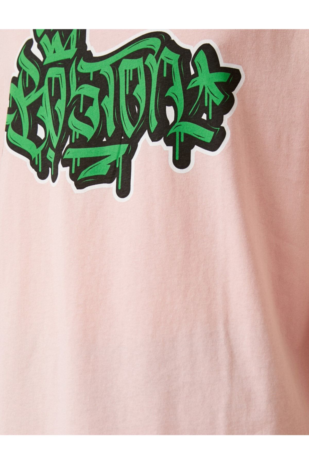 Koton T-Shirt Rosa Oversized Fast ausverkauft FR7449