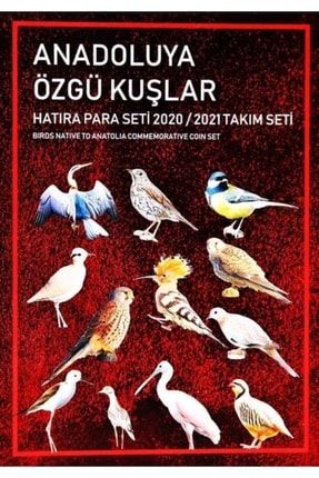 Anadoluya Özgü Kuşlar Bakır-nikel Set Çil 03