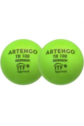 Sünger Tenis Topu - Çocuk Tenis Topu - Sünger Top - 4 Farklı Renk - 9 Cm - 2 Adet KADC8005