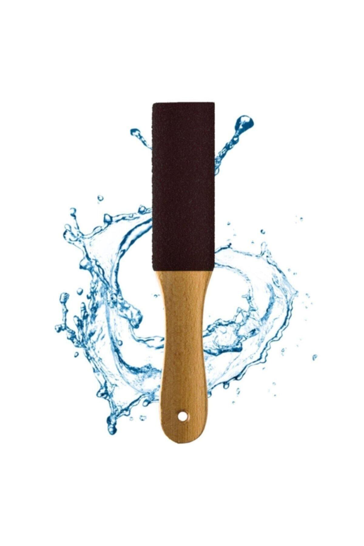 FırsatYeri Erkeklere Özel Ahşap Topuk Törpüsü Törpü Ponza Zımpara Topuk Taşı